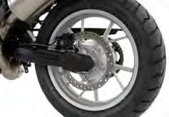 412 Cover for Swingarm/Main Shaft BMW F800GS/ADV/F700GS/F650GS (Twin) The covers create a more harmonious