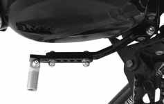 Adjustable Gear Lever BMW F800GS/ADV/F700GS/F650GS (Twin) Unifilter, Gear Lever BMW F800 F700 650GS 419 Enables you to adapt the BMW perfectly to your requirements.