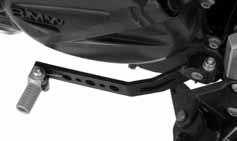 This problem is very easy to minimise with our foot levers, which fold up at the front.