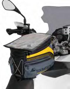 424 048-5804 048-5803 BLACK EDITION Water protected Tank Bag COMPAÑERO EDITION & BLACK EDITION BMW F800 & ADV / F700GS / 650GS (Twin)*water repellent* The Compañero Edition tank bag matches the