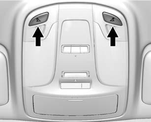 Reading Lamps There are front and rear reading lamps. The front reading lamps are in the overhead console. The rear reading lamps are in the headliner.