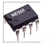 555 Timer The 555 timer is a single-chip version of a commonly used circuit called a multi-vibrator. It is used in a variety of timers, pulse generators, and oscillator applications.