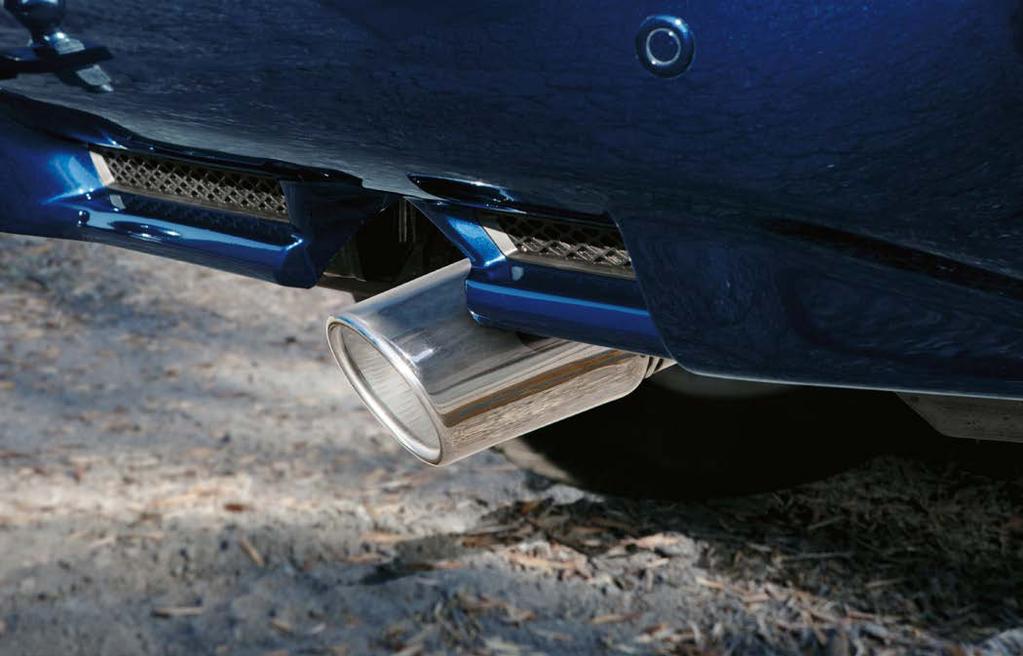 EXTERIOR EXHAUST TIP Finish off the 4Runner s bold style with these