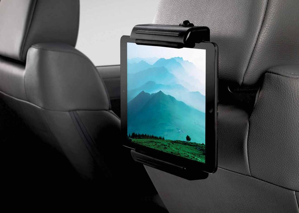 6 /9 Universal Tablet Holder Help keep passengers entertained with this high quality, universal 9 tablet holder.