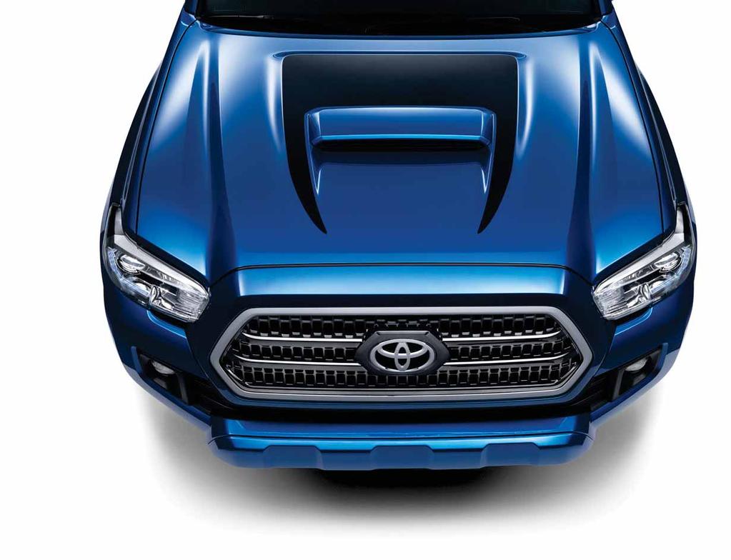 2 /20 Hood Graphics Emphasize the contours of the hood and embolden the style of your Tacoma with this easy-to-apply graphic.