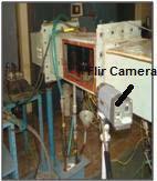 ISSN 2229-5518 922 The Fig. 6 shows the schematic of the experimental setup. The calibrated reference thermocouples are placed on the test model as shown in Fig.