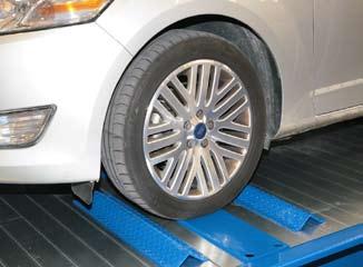 TOTALREX Among other things, the wheel stops secured to the platform help ensure complete vehicle