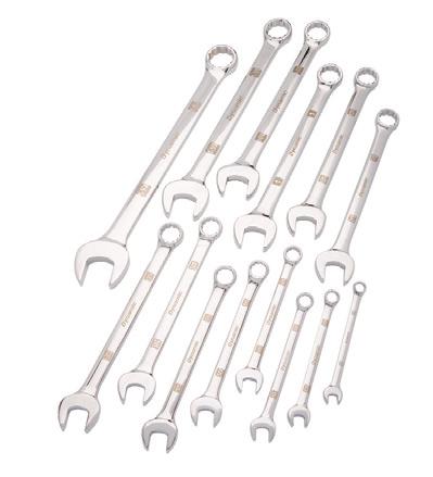 99 D074204 11 Piece Metric Combination Wrench Set