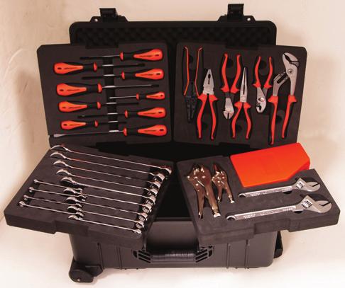 99 D105202 Large Weather-Resistant Case Holds up to 8 Dynamic tool