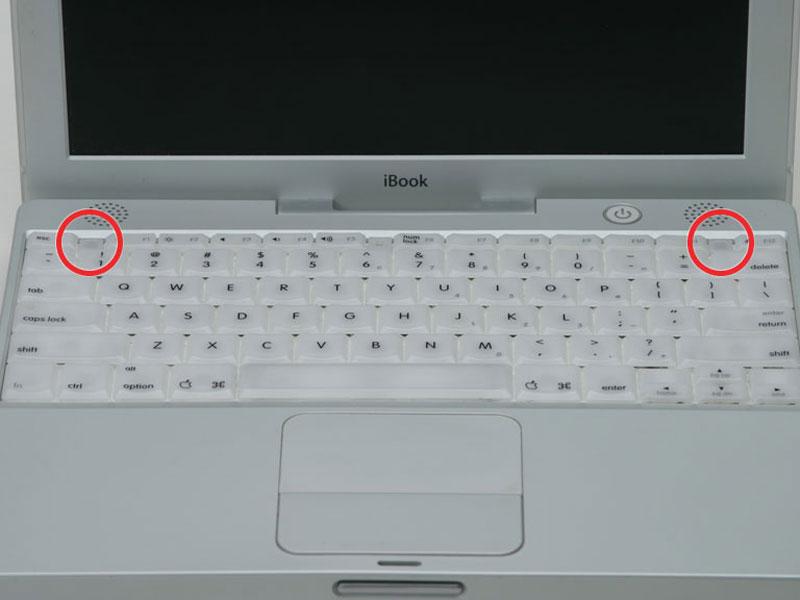 If the keyboard does not come free, use a small flathead screwdriver to turn the keyboard locking screw 180 degrees in either