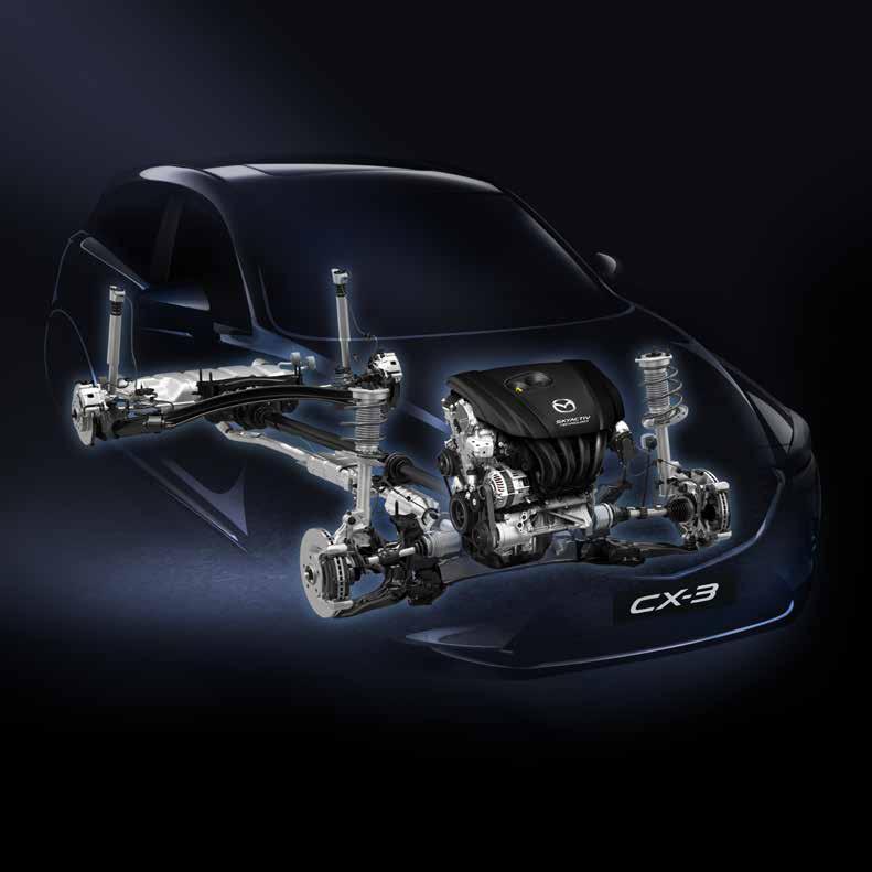 SKYACTIV TECHNOLOGY. EFFICIENCY TO GET EXCITED BY Mazda is committed to reducig the evirometal impact of our vehicles.