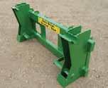 attachments CLASSIC-TACH Allows your loader to pick-up JD