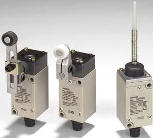 General-purpose Limit Switch HL-5000 Economical, Miniature Limit Switch Boasting Rigid Construction The Head, Box, and Cover mate with ridged surfaces to maintain strength.