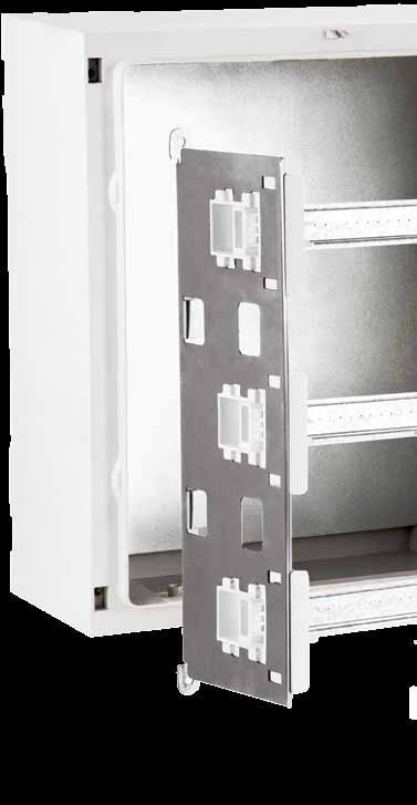 FEATURES Resistant to weather conditions Impact resistance ik10 res uv 100% istant ik10 +70-30 Distribution board