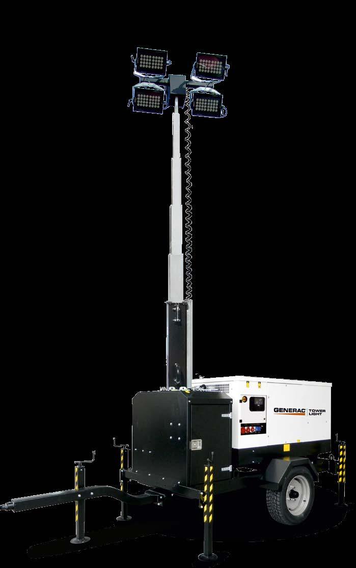 HYDRO TOWER HYDRAULIC MAST A vertical telescopic mast with an hydraulic lifting system and a maximum height of 8.
