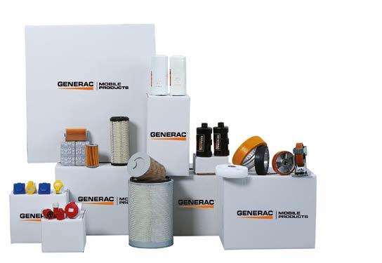 TOWERS R&D SPARE PARTS Thanks to our efficient, fast and reliable Research and Development Team, Generac Mobile Products since its birth in 1997 has put many milestones on its path.