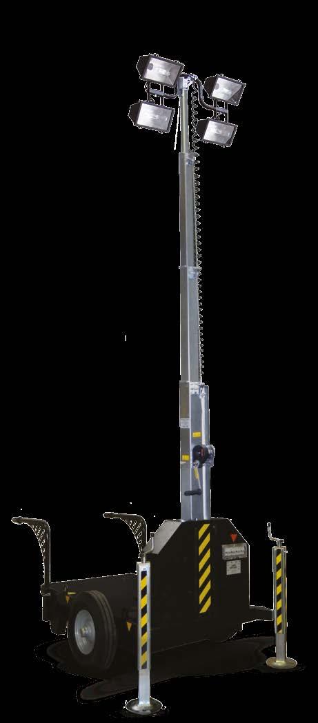 MM6 TOWER EASY HANDLING Thanks to the practical manual hand trolley and the light