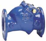 Highly adaptable lever and weight system. 5 by-pass bosses. Cross sectional flow area greater than 90%.  AVK THREADED BALL CHECK VALVE PN10 For use with waste water.
