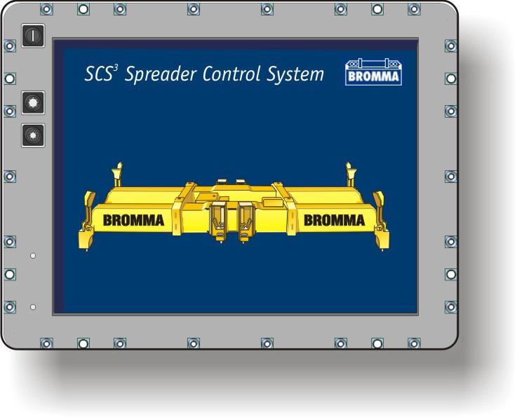 For monitoring and diagnosing the SSX45E is equipped with the SCS 3 Spreader Control System. The SCS 3 can connect to a wide variety of host controllers including PLCs and PC-based control systems.