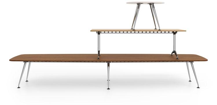 MedaMorph Alberto Meda, 2006 MedaMorph MedaMorph was deeloped in collaboration with Alberto Meda, whose engineering background is eident in the form and function of this prestigious conference table