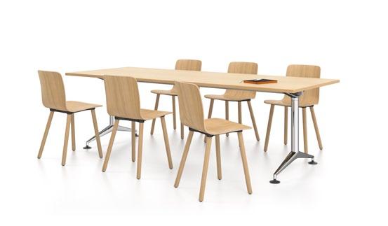 Rectangular meeting table, 240 x 90 cm,