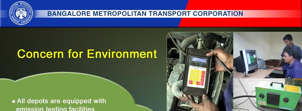 BMTC Committed to Environment All Depots are