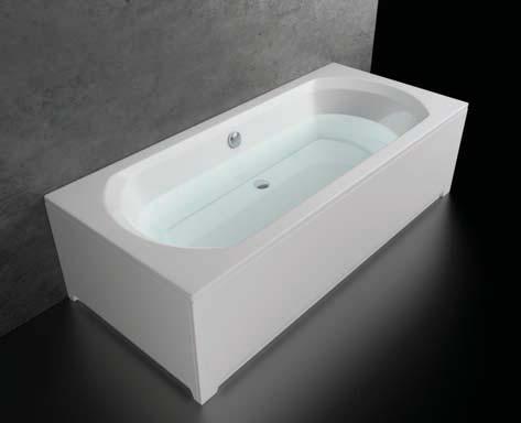 Roma bathtub bathtub with panels Dimensions: 150 170 x75 cm Water capacity: 140 165 l 55 38 150/170 75 26 37,5 Havana bathtub bathtub with panels Dimensions: 170x80 cm Water