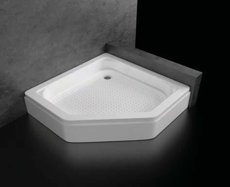 Certa shower tray shower tray with panel Dimensions: 90x90 cm Compatible with: Diamond 90 20 18 10 90 20 Cross shower tray shower tray with panels Dimensions: 120x80