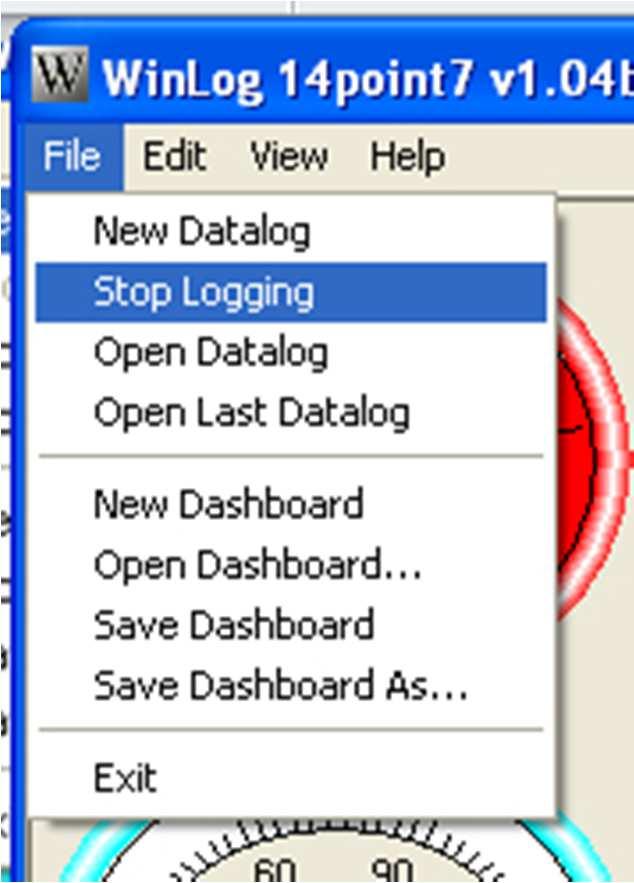automatically generate a filename based on time and date and save the datalog