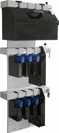 These racks are constructed of heavy-gauge, powder-coated steel and are designed to fit the exact