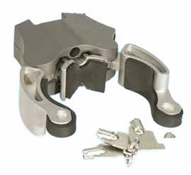Mounting bracket attaches to walls. (drywall, brick or concrete).