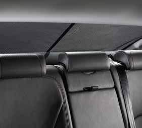 Satin Grey Figured Ebony or Satin Fine Line Wood OPTIONS AND ACCESSORIES 1. Optional cold climate pack including heated front windscreen (shown) 2.