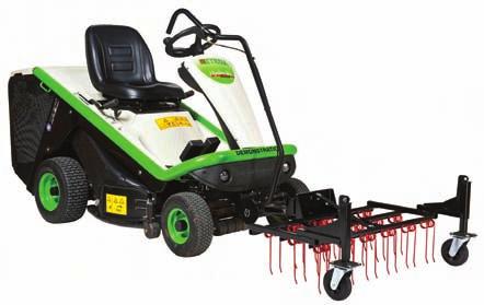 ATTACHMENTS & ACCESSORIES Scarifier Rake For keeping lawns and turf looking good all-year-round, a scarifier attachment is