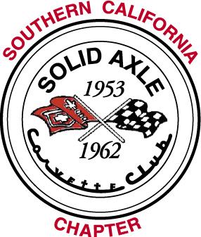 2 The Solid Scoop is a quarterly Newsletter published for the Southern California Chapter of the Solid Axle Corvette Club (SoCalSACC).