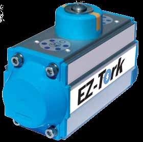 SVF Flow Controls Actuators and Controls EZ-TORK Actuator QUAD4 Actuator Hard Anodized aluminum ISO
