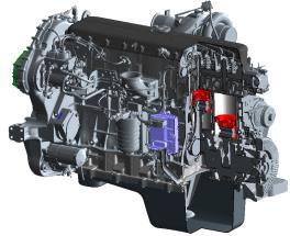 Stage V Engine and ATS New Content Above 56kW (F5>56kW; NEF, Cursor) DOC of CUC ENGINE ATS: of ATS: (P>560kW) DEF Ceramic substrate with alternatively closed channels and coating New ECU & SW