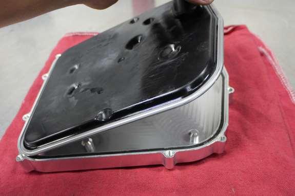 6. Install factory filter/pick-up into the Alpha billet