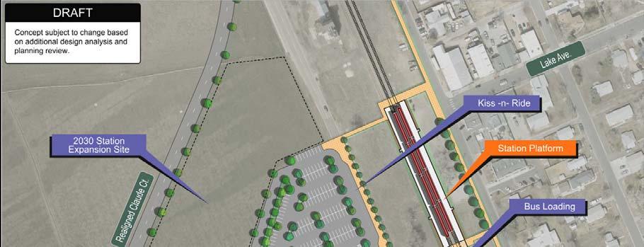 124 th Avenue Station Concept Acreage of station footprint: 11.