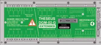 THESEUS FUNCTIONALITY With three generations of experience in the power generation market, HeInzmAnn as an expert for digital generator management, offers the DGm-02 as flagship of a range of genset