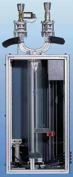 sampler and outlet valve ventilator for preventing condensation on glass cylinder ScienDist