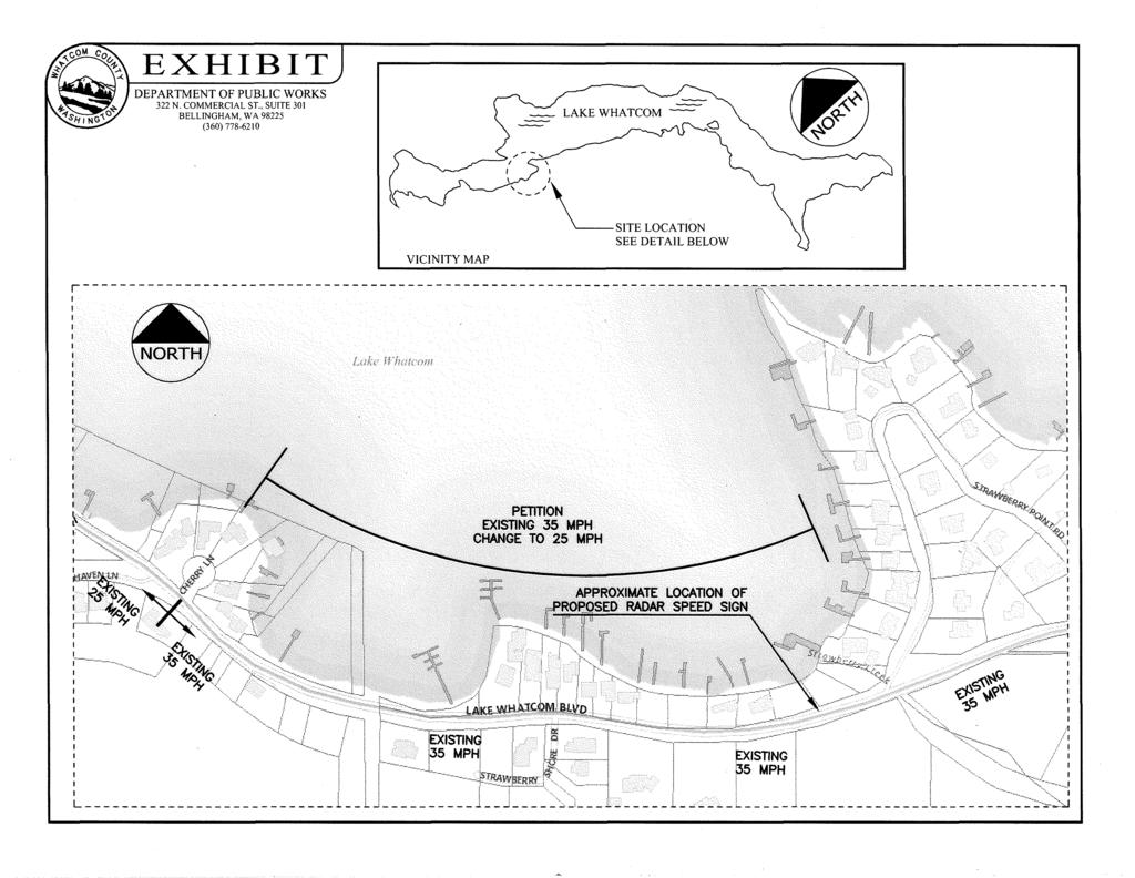 EXHBT DEPARTMENT OF PUBLC WORKS 322 N. COMMERCAL ST.. SUTE 301 BELLNGHAM, WA 98225 (360)778-621 0 VCNTY MAP ",' / ' / \_,.r.