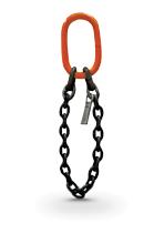 Style has 12" of chain in between link and hook gives you more flexibility on longer slings.