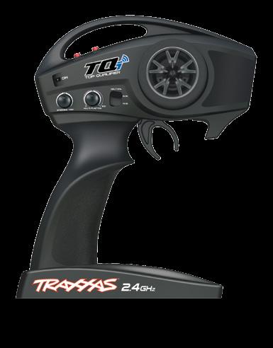 TRAXXAS TQi RADIO SYSTEM Your model is equipped with the TQi 2.4 GHz transmitter with Traxxas Link Wireless Module.