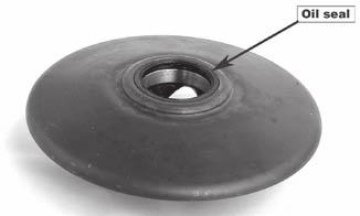DRIVEN BELT PULLEY DRIVEN BELT PULLEY REMOVAL After removing the clutch friction plate, remove the