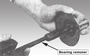 DRIVEN PLATE BEARING REPLACEMENT If the driven plate needle bearing or the ball