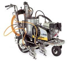 The all-rounder-professional unit in perfect power class for a wide range of uses. ventional airless coating of objects and buildings. LineCoat 820 Spraypack: Basic unit on cart, incl.