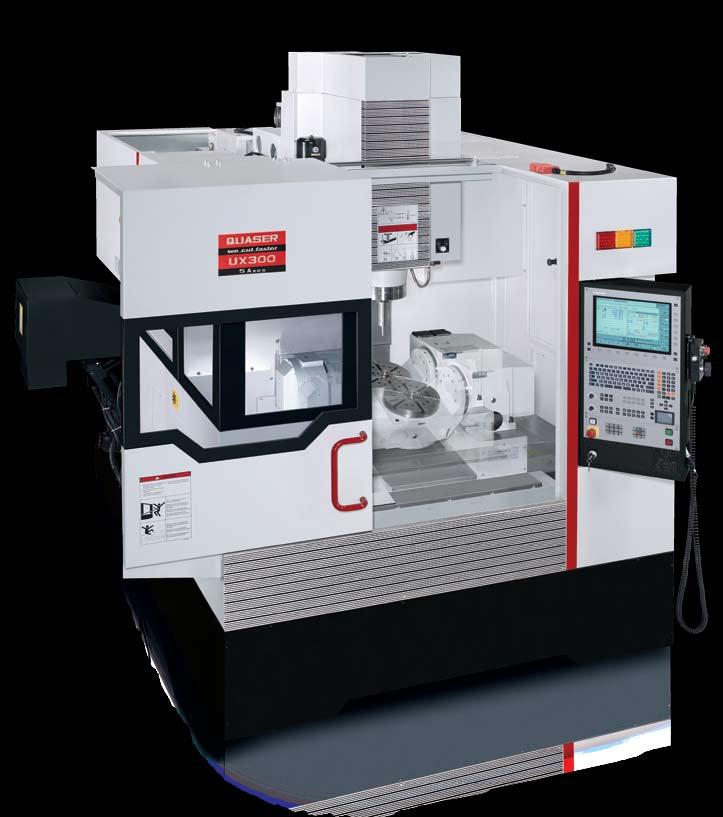 Ergonomic operation a1 Spindle to front at a convenient - UX300: 910mm - UX600 & UX730Dyn: 200mm From center of table to operator door - UX300: