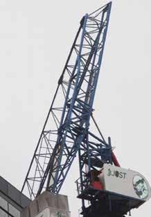 In the UK this manifested itself in the problems at P C Harrington group - a concrete frame contractor but also the owner of HTC Plant, the UK distributor for Wolffkran tower cranes.