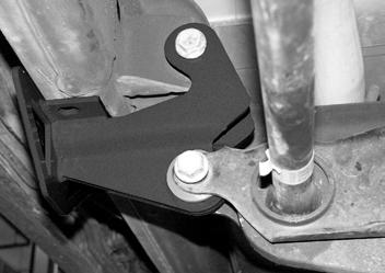 Figure 40 Step 72, 73 Note Torsion bar brackets are driver's and passenger's side specific. 9/16" hardware for torsion bar brackets is located in hardware pack #574.
