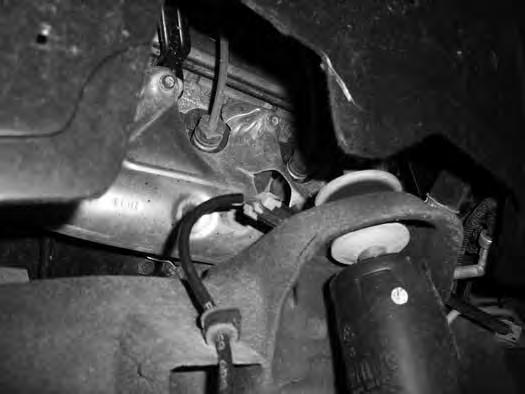 the brake caliper assembly to